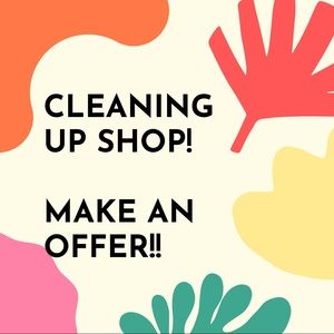 MAKE AN OFFER, BUNDLE TO SAVE MORE!!